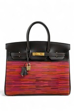Hermès Birkin 35cm Veau luxury bag - market price $9,692, trending down 6.3% over 6 months